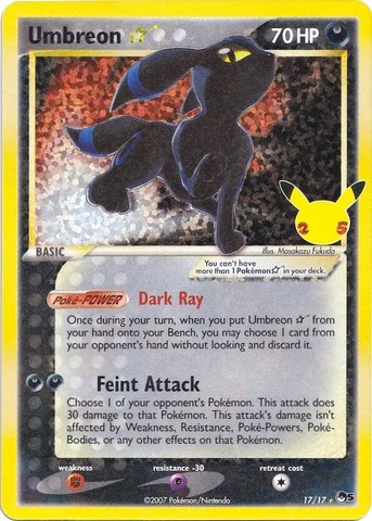 Umbreon Star - Celebrations - 17/17